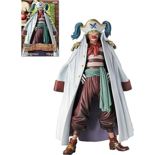 Bandai Original ONE PIECE Anime Figures Eustass Kid Buggy PVC Action Figure Collections Hand-Model Dolls Toys Kids Gifts