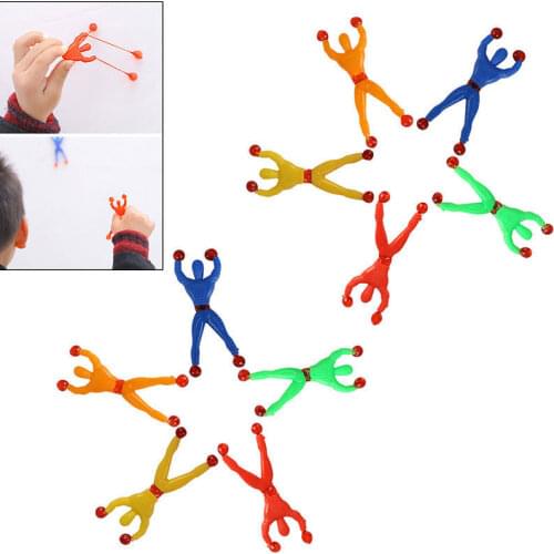 Sticky Wall Climbing Men Novel Gift Climber Men Party Kids spider sticky man toys for children