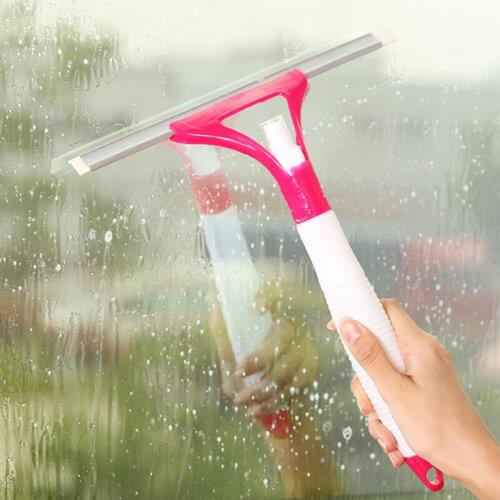 Glass Wiper Cleaner Practical soft glass scraper wiper blade car window brush scraper tool for kitchen bathroom home