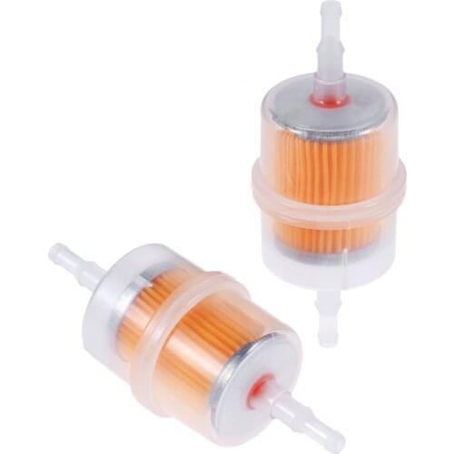 1Pc Motorcycle Gas Fuel Oil Filter For 7mm 9mm Inner Fuel Filters Scooter Motorcycle Moped Scooter Dirt Bike ATV Fuel Filters