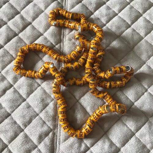 2020 Pigeon Foot Ring Rings suppliers Taiwan Orange birds Rings 1000pcs/Lot