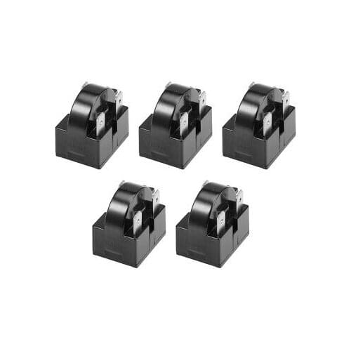 5 Pcs 12 Ohm 3 Pin Refrigerator PTC Starter Relay