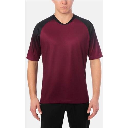 Men Short Mountain Biker T-shirt Off-Road MX Moto MTB BMX Jerseys Downhill Enduro Clothing Breathable Fast Drying