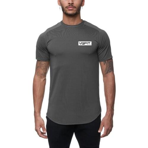 Summer Men Printed O-neck T-shirt Mens 4 Colors Top Breathable T-shirt Men Quick-drying Short Sleeve T-shirt for Men Clothing