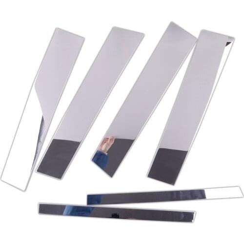 1 Set Stainless Steel Window Door Pillar Post Trim Chrome fit for Chevrolet Equinox 2018 2019 2020 Weather Proof