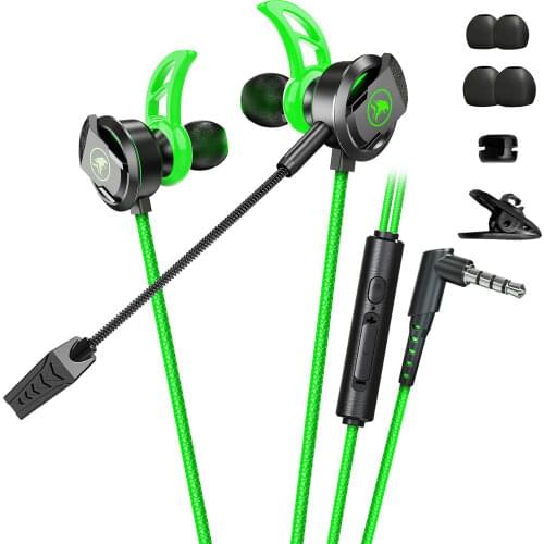 XMOWI RX3 Gaming Earphone 3.5mm PC Gaming Headset Computer Headphones In Ear Stereo Bass Noise Cancelling Earphone With Mic