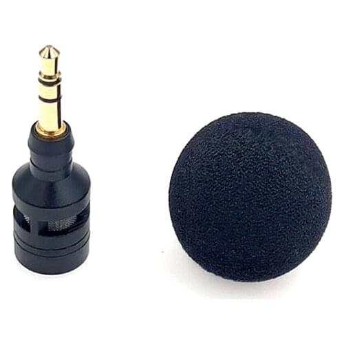 3.5mm Plug Metal Mic Recording Microphone for IPad Microphone for Mobile Phone Unidirectional Metal Mic Laptop PC Microphone