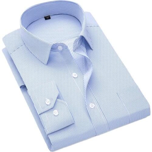 Shirts,Shirt,Harajuku,2021 Seasons Mens Pure Cotton Striped Casual Shirt, Youth Trend Large Size Button Lapel Fashion Clothing