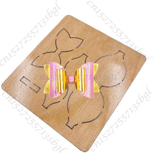 Bow Cutting Dies HY1306 Wooden Dies Suitable for Common Die Cutting Machines on the Market
