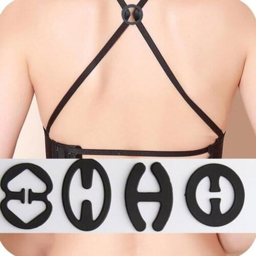 Dress Adjust New Invisible Bra Buckle Shadow-Shaped Underwear Buckle Bra Back Intimates Accessories Clips Strap Holders