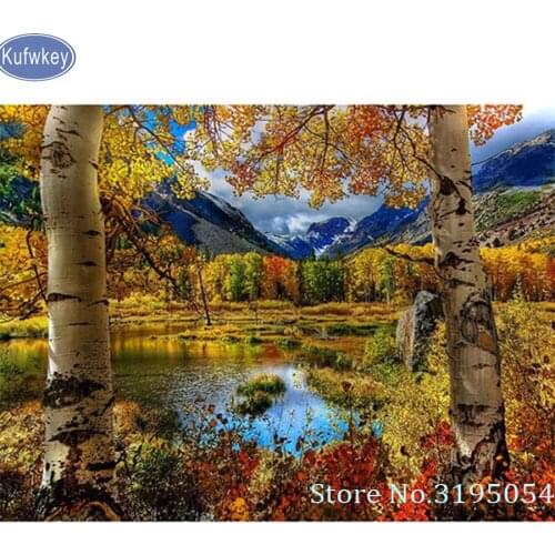 Handmade Diamond Painting Tools Set 5D DIY Diamond Mosaic Cross Stitch Diamond Embroidery Trees landscape box Accessories