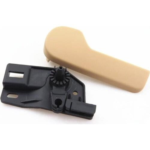SCJYRXS New Beige Hood Latch Release Grip Handle + Bracket For Passat Bora Golf Lupo Scirocco Caddy EOS 1J1 823 633A 1J1823533C