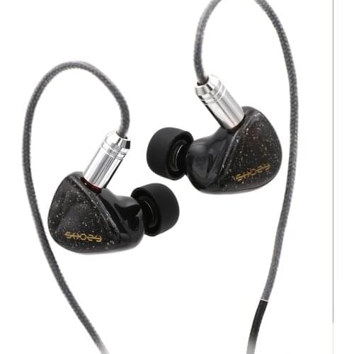 Shozy Form1.1 1BA+1DD Dual Driver Hybrid In-ear Earphones, Beryllium Dynamic Driver, Detachable 0.78 2Pin Cable