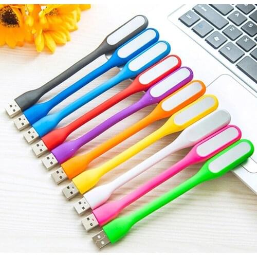 LED USB Lamp Book Light Mini Portable USB LED Light Portable Power Bank LED Reading Desk Light USB Indoor Night Lights