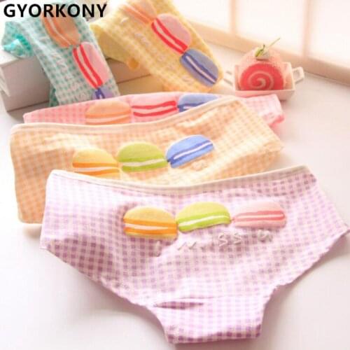 Hot sale Candy Color KIDS Panties High Quality Lovely Cute Girl Underwear Panties Cotton Briefs 5pcs/lot A-SQ-A015-5P