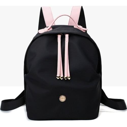 Large Capacity Backpack Wear-resistant Soft Nylon Bag for Women Travel Shopping New