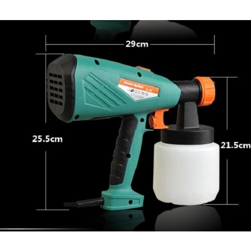 New 1pc 220V Electric Spray Gun Paint Spray DIY Electric Spritzpistole HVLP 800ML