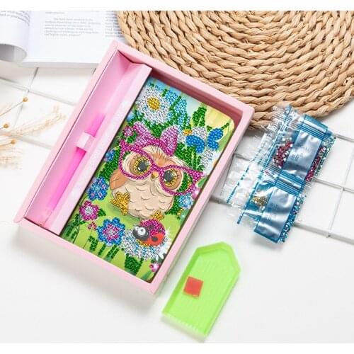 Diamond Embroidery Notebook New Arrivals Diary Book Sale Diy Crystal Full Drill 5D Diamond Painting Mosaic Round Rhinestone