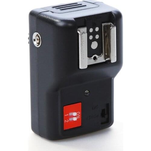 Andoer 4 Channels Wireless Remote Speedlite Flash Trigger Universal for Canon Nikon Pentax Olympus PT-04GY