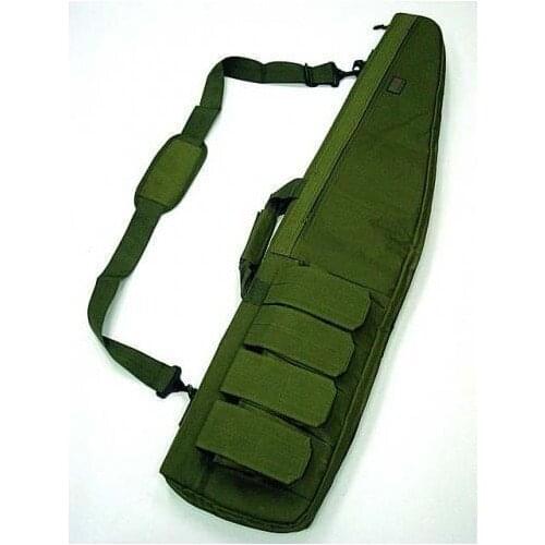 48" Tactical Rifle Sniper Case Gun Bag Mag Pouch OD free ship