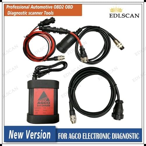 For AGCO CANUSB EDT Interface Electronic Diagnostic Tool Heavy Duty Agricultural Diagnosis Scanner