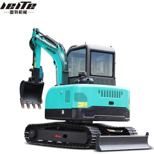 Efficiency Greater 4 Ton Hydraulic Excavator Strict Quality Control Produced China Crawler Diggers For Sale