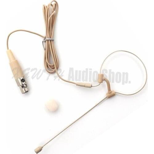 Ear Headset Headworn Omnidirectional Mic Microphone For AKG Samson Gemini Wireless Body-Pack Transmitter Free Ship