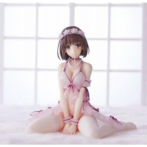 Saenai Heroine No Sodatekata Katou Megumi pajamas action figure toy PVC Saenai Heroine No Sodatekata Christmas gift for kids