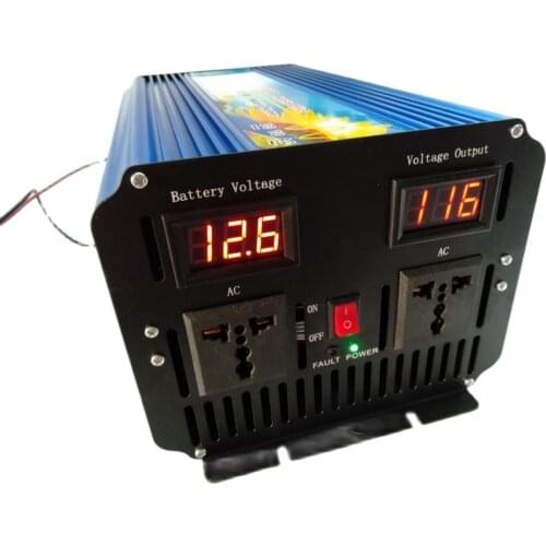Surge Power 6000W 3000W DC 12V TO AC 100V 110V 50HZ Off grid Pure sine wave Inverter