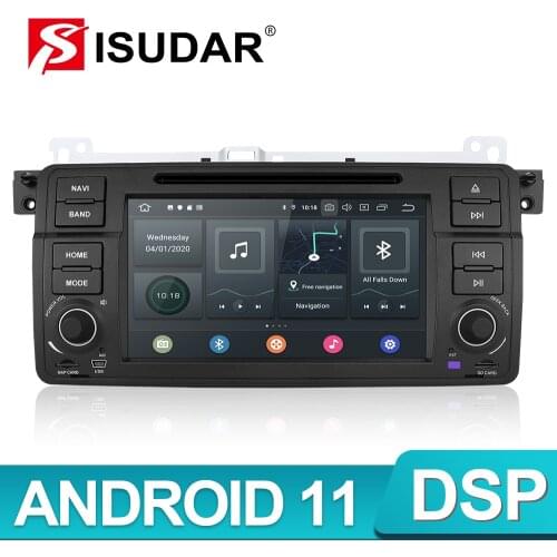 Isudar PX6 2 Din Android 10 Auto Radio For BMW/E46/M3/MG/ZT/Rover 75/320/318/325 Car Multimedia Video DVD Player Navigation DVR