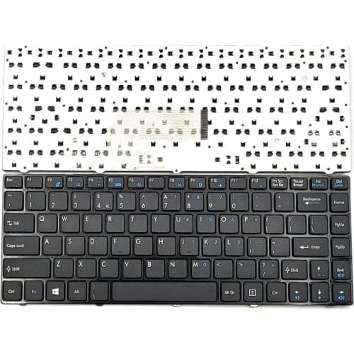 New US laptop keyboard for MSI EX465 FX400 GE40 2OC GE40 MS-124K MS-1485 MS-1492 N4205 X350 X360 X370 X460 X460DX Series