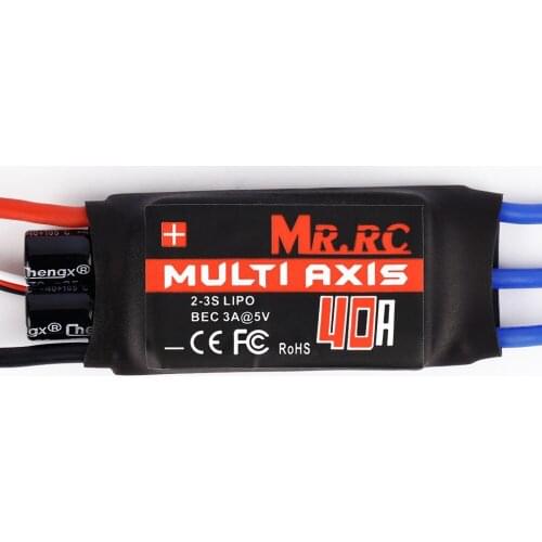 MR.RC 40A Brushless ESC Speed Controller For F450/F550 Multirotor Aircraft