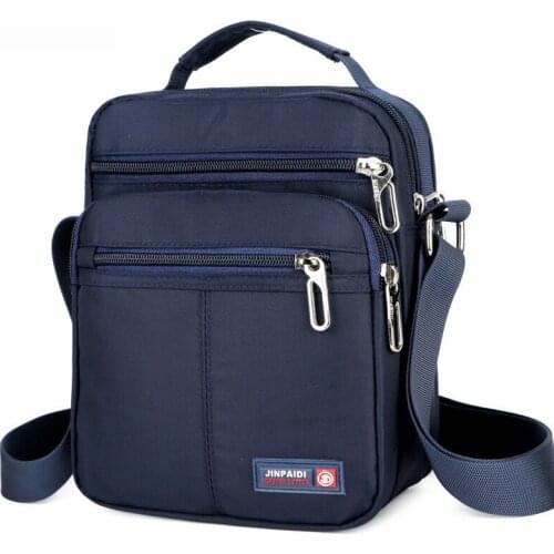 New Shoulder Sling Bag Crossbody Bag Casual Outdoor Bag Mens Waterproof Oxford