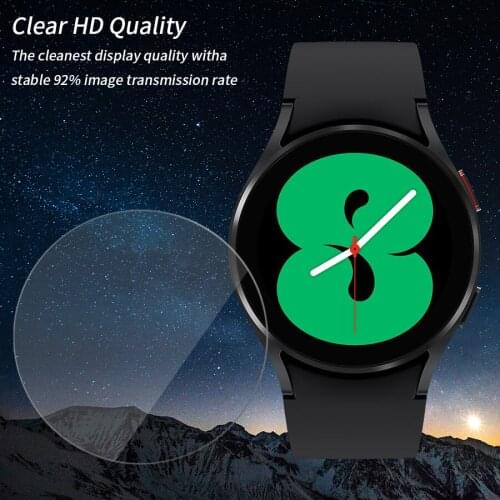 Tempered Glass Film for Samsung Galaxy Watch 4 40mm 44mm Screen Protector HD Clear Anti-Scratch for Galaxy Watch4 Accessories