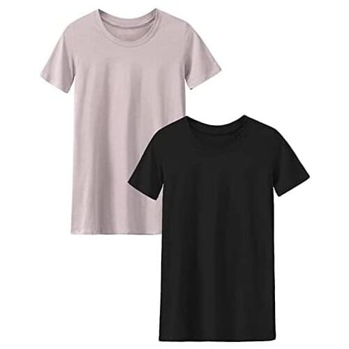 2020 solid color T-shirt cotton casual