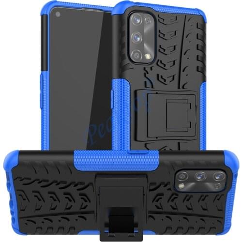 For OPPO Realme 7 Pro Casse Shockproof Silicone Armor Bumper Phone Cover For OPPO Realme 7Pro Realme7 7 Pro Rugged Case Fundas