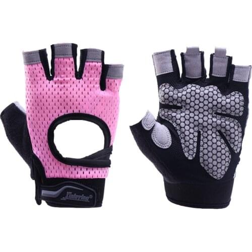 Sports Fitness Gloves Half Finger Lifting Gloves Wrist Protection Gym Yoga Heavyweight Training Workout Wristband Support