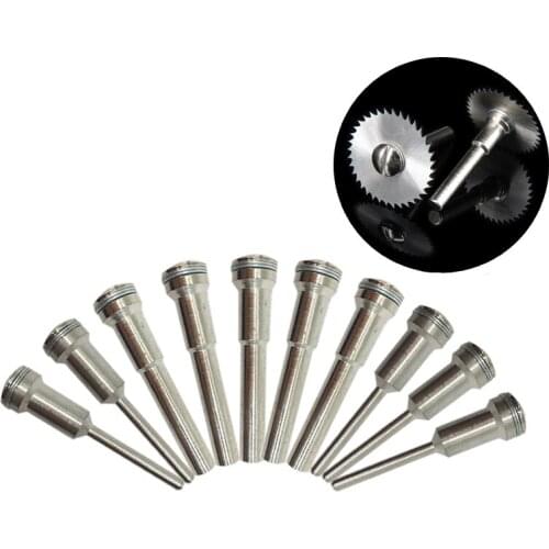 YEODA High Speed Ateel material 1/8" 1/4" Mandrel Rod For Saw Blade Dremel Grinder Connective Rod Rotary Accessory Extension Rod