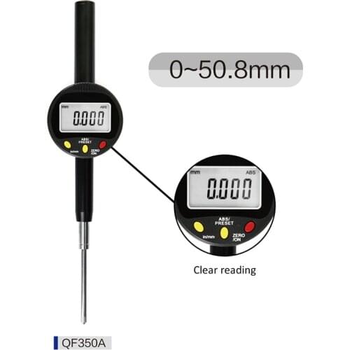 0-50.8 mm 0.001mm High Precision Digital Indicator Electronic Micrometer Digital Dial Indicators Gauge With Retail Box