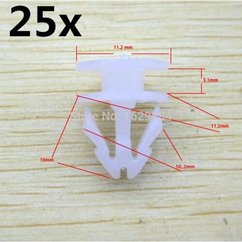 25x Enclosure For Suzuki grand vitara suzuki sx4 swift Suzuki jimny Door buckle clip Auto Car accessories