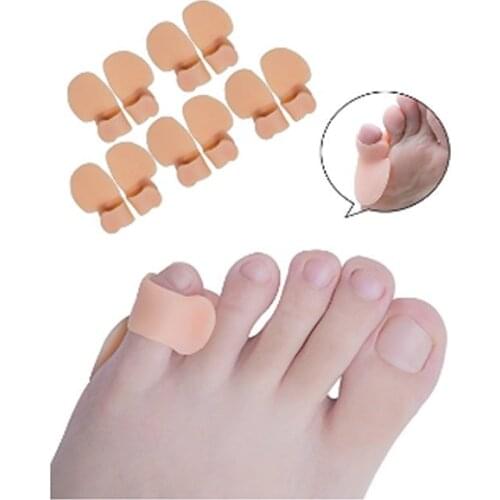 5Pairs Hot Little Toe Protector Toe Separator Pedicure Guards Bunion Pedicura Hallux Valgus Hammer Pain Relief Feet Care Tool