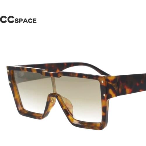 51109 Oversized Square Sunglasses Luxury Brand 2021 Fashion Men Women Shade Uv400 Black Glasses