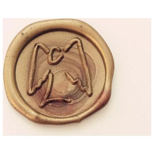 Angel Investigations Customize Wax Stamp with Your Logo,DIY Ancient Seal Retro Stamp,Personalized Stamp Wax Seal custom design