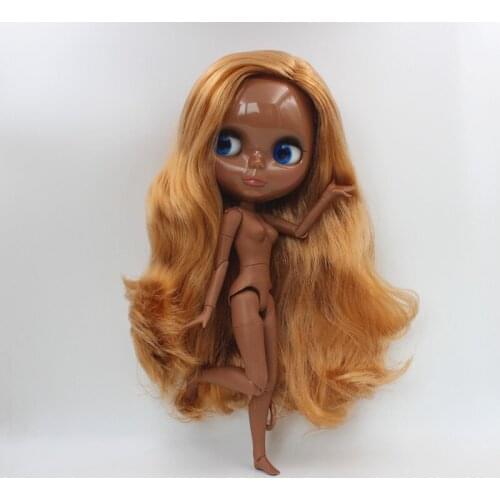 Free Shipping Top discount 4 COLORS BIG EYES DIY Nude Blyth Doll item NO. 585J Doll limited gift special price cheap offer toy