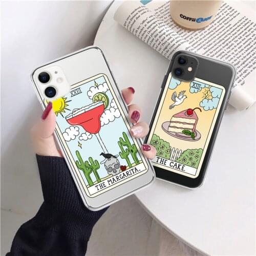 Cartoon Animal Phone Case For iPhone 11 Pro Max 7 8 Plus 12 Mini XS Max X XR SE 2020 6 6S Transparent Vintage Pattern Back Cover