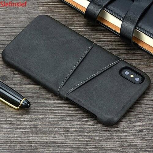 Luxury PU Leather Phone Case For iPhone 11 Pro MAX Slim Wallet Card Back Cover For iPhone X XR XS MAX 8 7 6 6S Plus Coque Capa