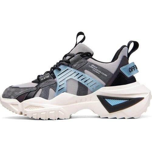 Men Shoes High Quality Cushion Chunky Sneakers Fashion Breathable Height Increasing Adult Man Casual Tenis Masculino Adulto