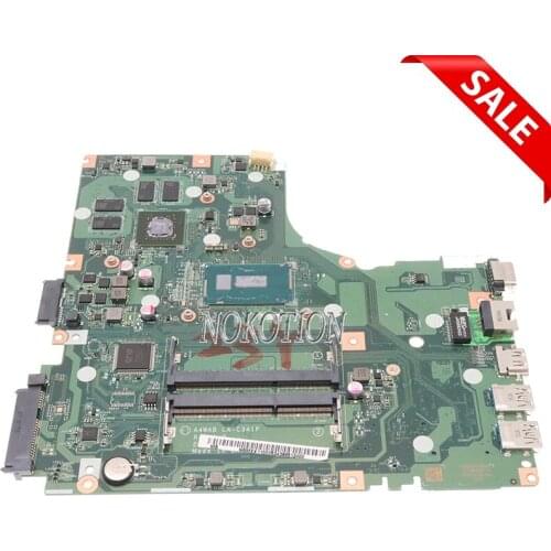 Nokotion NBMXX11002 NB.MXX11.002 A4WAB LA-C341P for Acer Aspire E5-473G Laptop motherboard SR23Y I5-5200U Geforce 920M