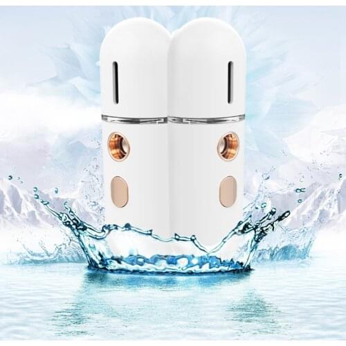 Usb Nano Spray Water Meter Portable Handheld Cooling Beauty Instrument Facial Beauty Hot Steaming Face Device