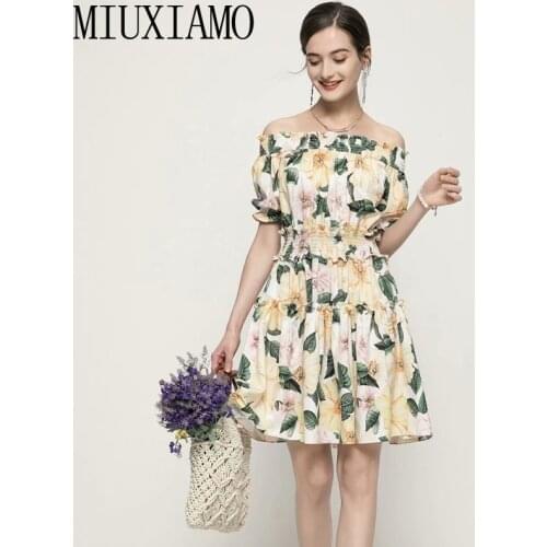 MIUXIMAO Open Summer Dresses